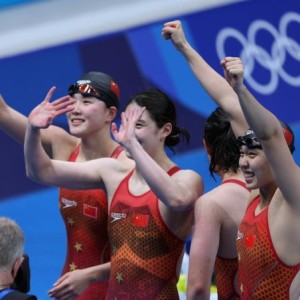 体育视频-“我们中国人也可以！”中国接力女队打破美澳垄断